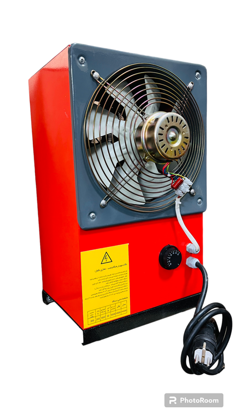 بخاری برقی فن دار صنعتی