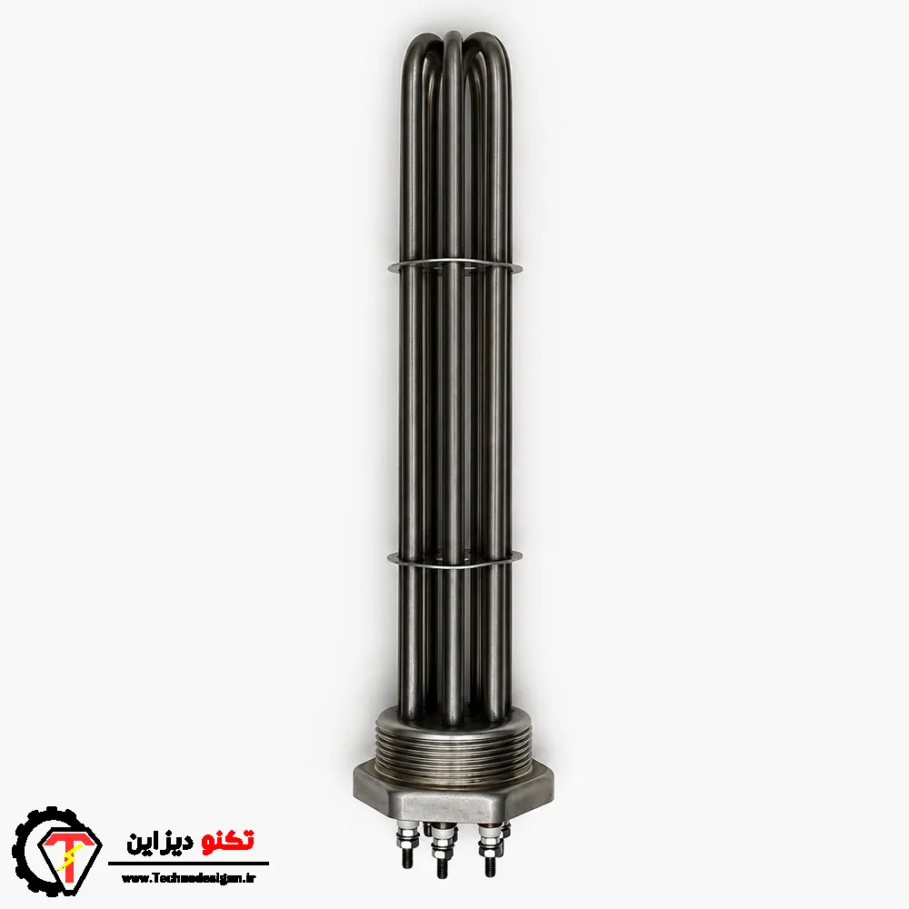 المنت فلنج دار استیل 2 اینچ 3000 وات